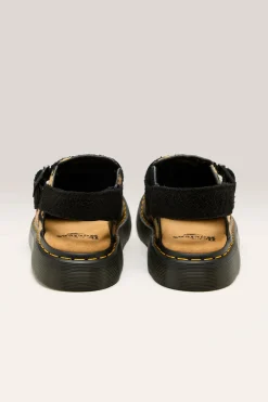 DR. MARTENS Jorge Ii Contrast Hair-On Mules For Women