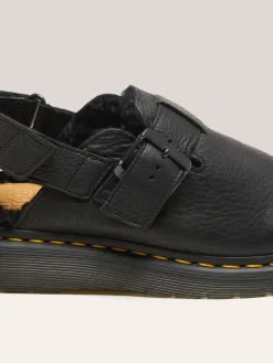 DR. MARTENS Jorge II Muiltjes Met Imitatiebont Voering Voor Vrouwen