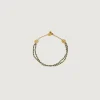 MARY GAITANI Double Strand Pyrite Bracelet