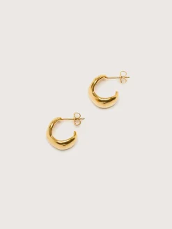 TEN Plum Gold Oorbellen