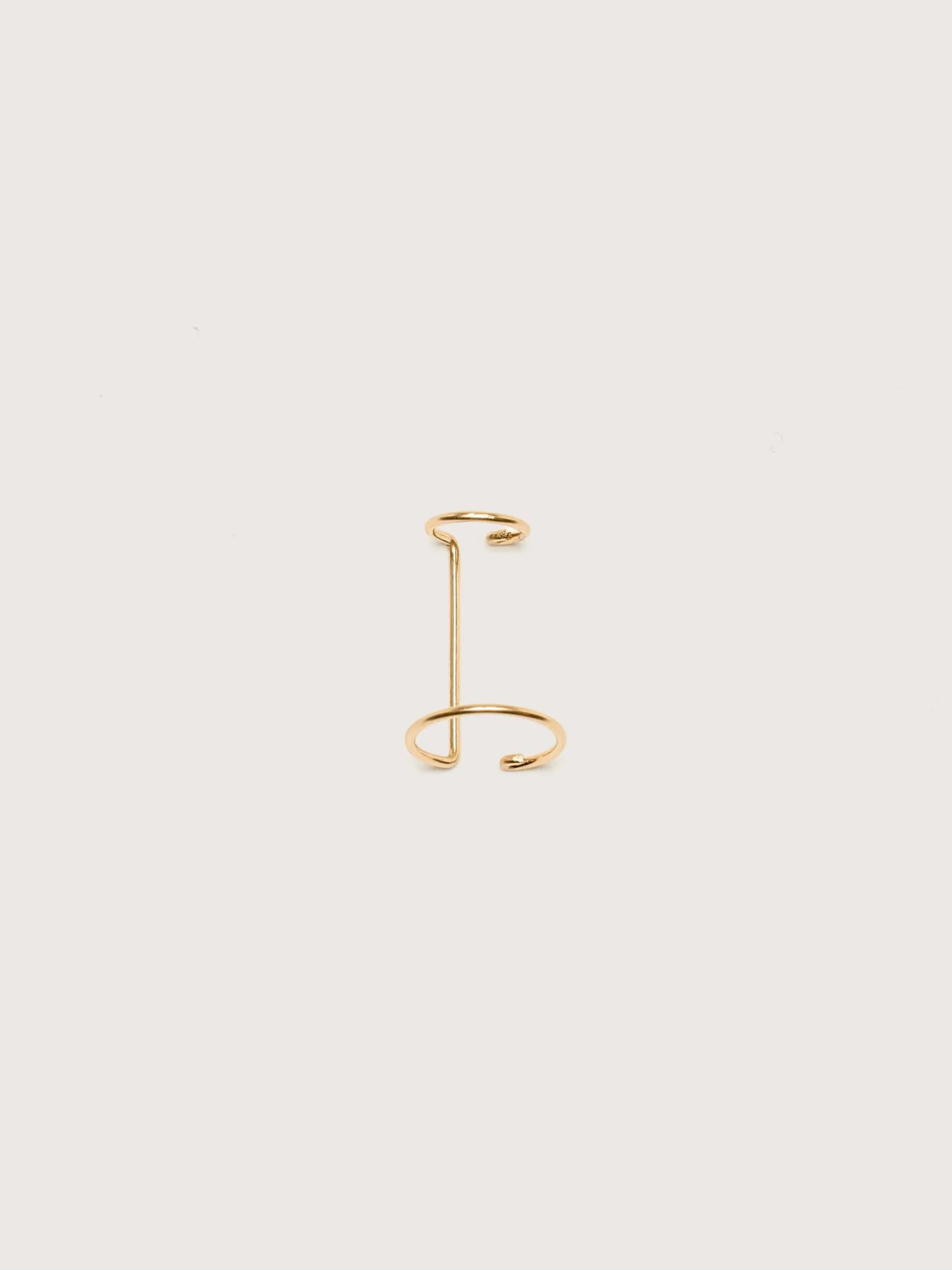 YAY Double Helix Linker Ear Cuff